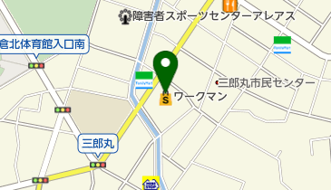 ワークマン 小倉三郎丸店の地図画像