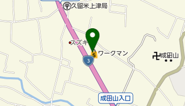 WORKMAN Plus 久留米上津店の地図画像