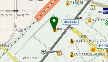 ワークマン #ワークマン女子 川崎ルフロン店の地図画像