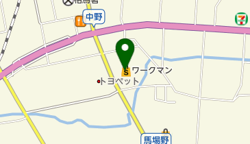 ワークマン 相馬店の地図画像