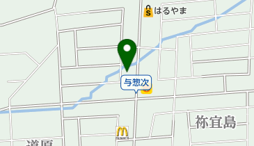 ワークマン 焼津与惣次店の地図画像