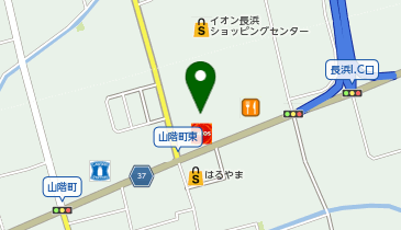 ワークマン Workman Colors イオン長浜店の地図画像