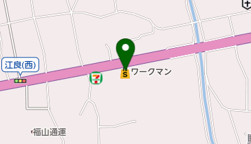 WORKMAN Plus 福山駅家店の地図画像