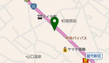 WORKMAN Plus 甲府竜王店の地図画像