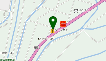 WORKMAN Plus 甲西店の地図画像