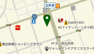 ワークマン 新潟県庁前店の地図画像