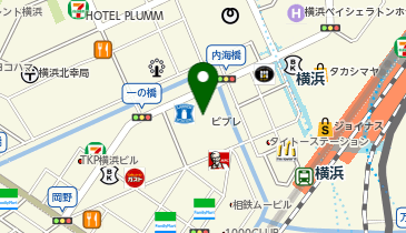 ワークマン #ワークマン女子 横浜ビブレ店の地図画像