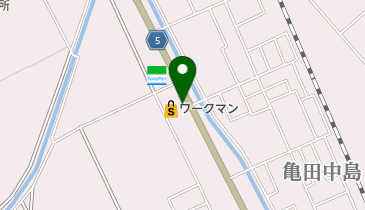 ワークマン 新潟亀田店の地図画像