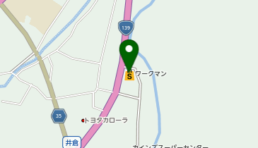 ワークマン Workman Colors カインズ都留店の地図画像