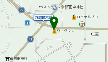 ワークマン 京都伏見横大路店の地図画像