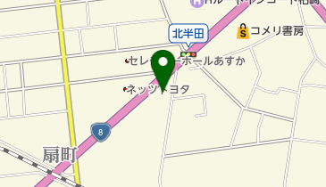 ワークマン 柏崎店の地図画像