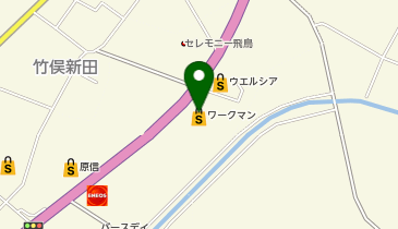 ワークマン 魚沼店の地図画像