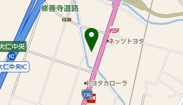 ワークマン 大仁店の地図画像