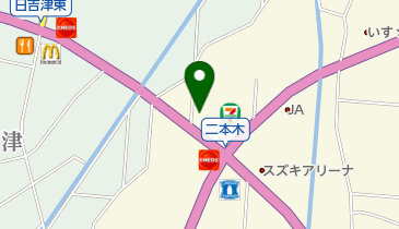 ワークマン 米子二本木店の地図画像