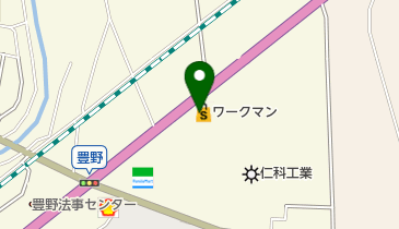 WORKMAN Plus 長野アップルライン店の地図画像