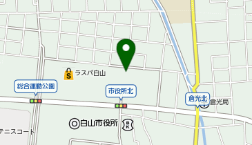 ワークマン Workman Colors ラスパ白山店の地図画像