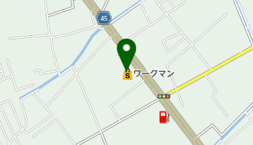 ワークマン 岡山江崎店の地図画像