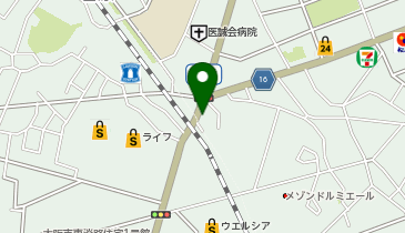 WORKMAN Plus 東淀川菅原店の地図画像