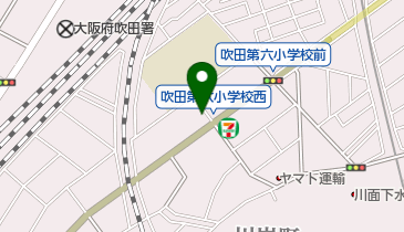ワークマン 吹田南清和園店の地図画像