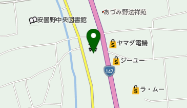 WORKMAN Plus 安曇野穂高店の地図画像