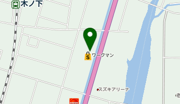 WORKMAN Plus 伊那箕輪店の地図画像