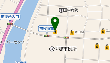 ワークマン 伊那市役所前店の地図画像