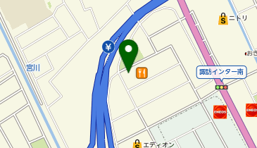 ワークマン Workman Colors 諏訪ステーションパーク店の地図画像