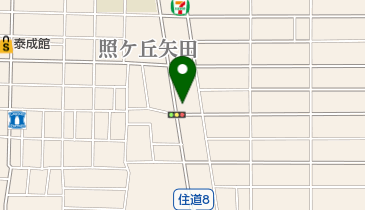 ワークマン 東住吉住道矢田店の地図画像