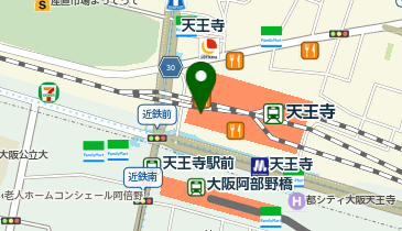 ワークマン #ワークマン女子 天王寺ミオ店の地図画像