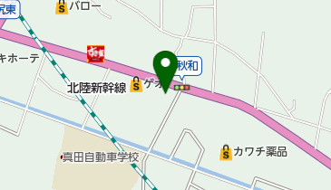 ワークマン 上田秋和店の地図画像