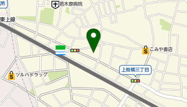WORKMAN Plus 上板橋店の地図画像