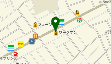 ワークマン 市川行徳店の地図画像