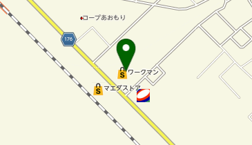 WORKMAN Plus むつ店の地図画像