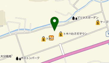 ワークマン Workman Colors トキハわさだタウン店の地図画像