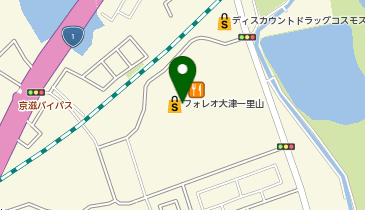 ワークマン Workman Colors フォレオ大津一里山店の地図画像