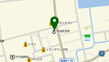 ワークマン Workman Colors イオンタウン日向店の地図画像