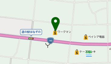 WORKMAN Plus 花園インター店の地図画像