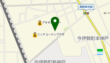 ワークマン Workman Colors ニッケタウン一宮今伊勢店の地図画像