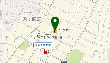 WORKMAN Plus さいたま丸ケ崎店の地図画像