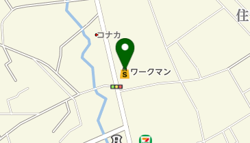 ワークマン 大田原住吉店の地図画像