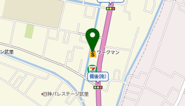 ワークマン 春日部備後店の地図画像