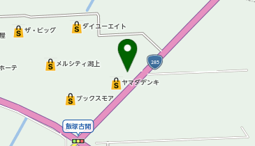 WORKMAN Plus メルシティ潟上店の地図画像