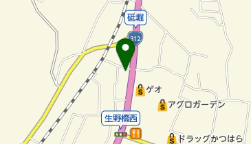 ワークマン 姫路砥堀店の地図画像