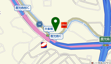 WORKMAN Plus 鹿児島田上店の地図画像