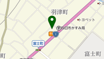ワークマン 四日市羽津店の地図画像
