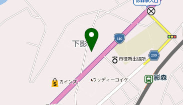 WORKMAN Plus 秩父影森店の地図画像