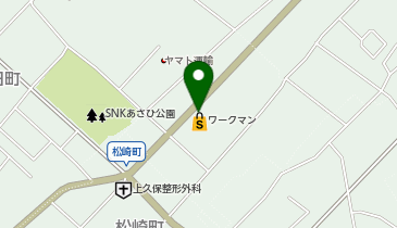 WORKMAN Plus 名張店の地図画像
