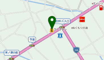 WORKMAN Plus 出水店の地図画像