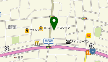 WORKMAN Plus2 岩瀬店の地図画像