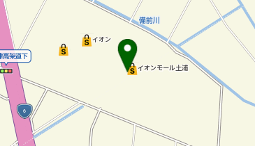 ワークマン Workman Colors イオンモール土浦店の地図画像